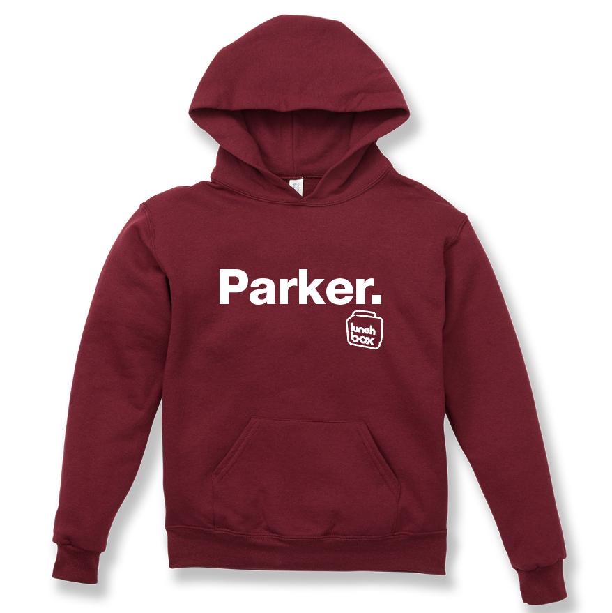 Hoodie vino tinto Parker Lunch Box