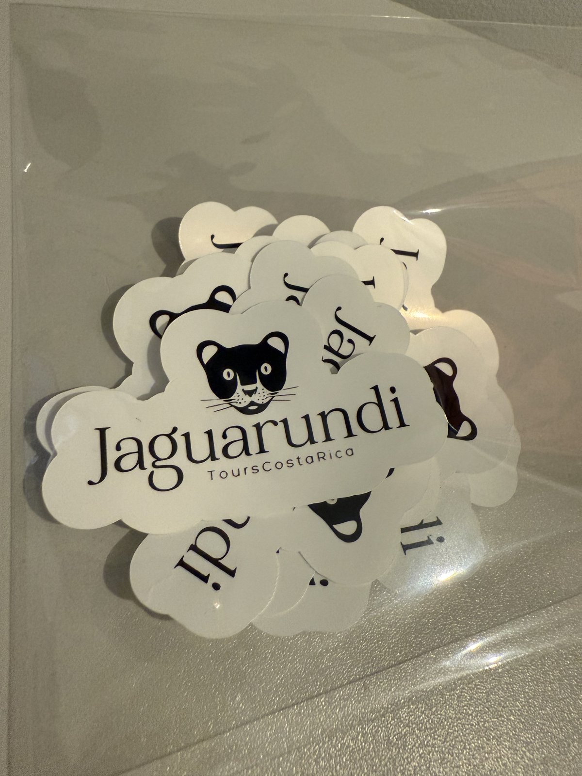 Stickers kiss-cut Jaguarundi Tours Costa Rica