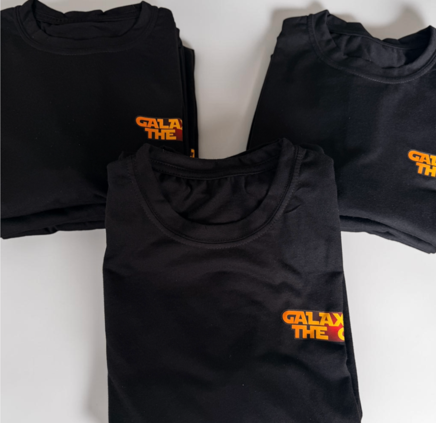 Camisetas negras Galaxy para City Mall