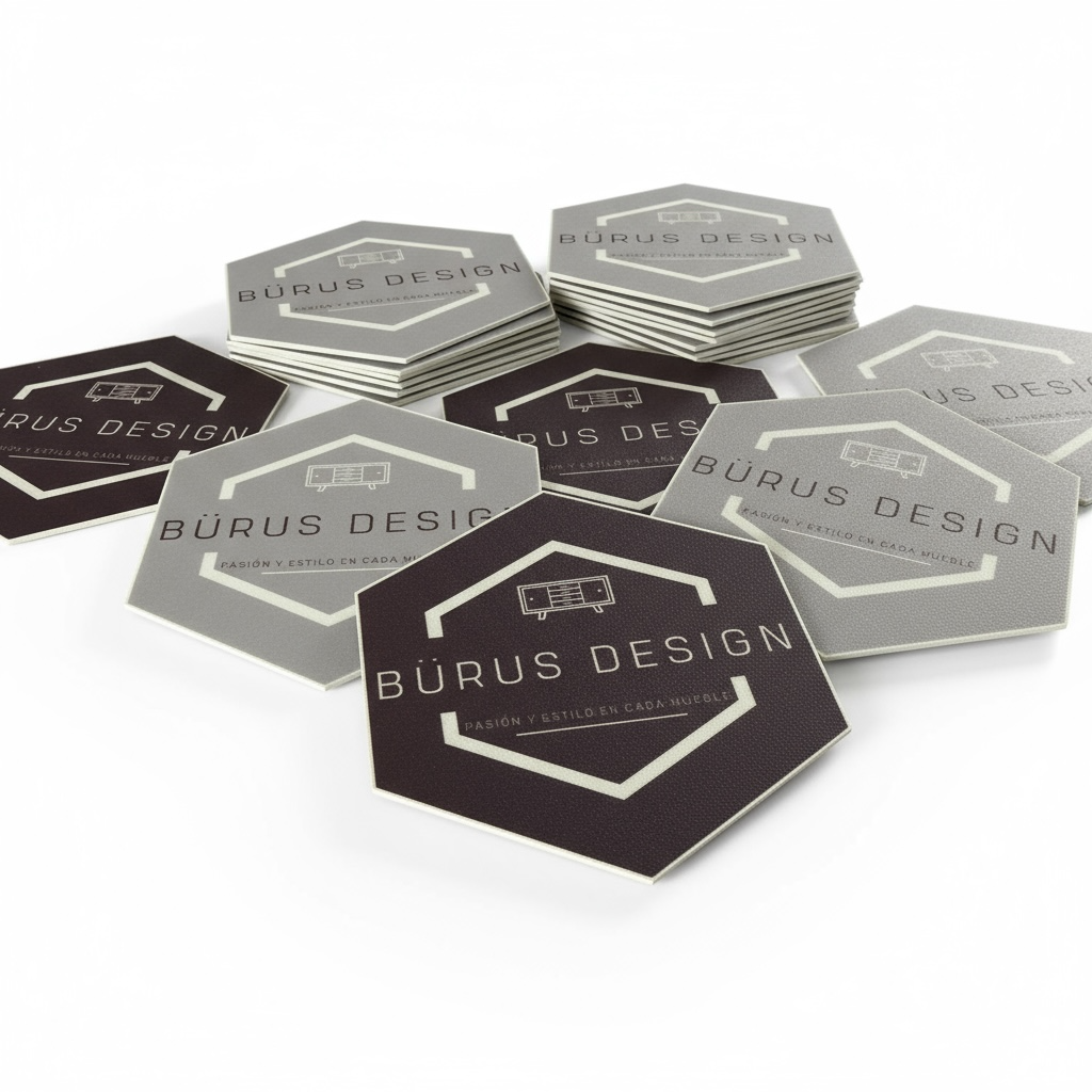 Stickers hexagonales Bürus Design