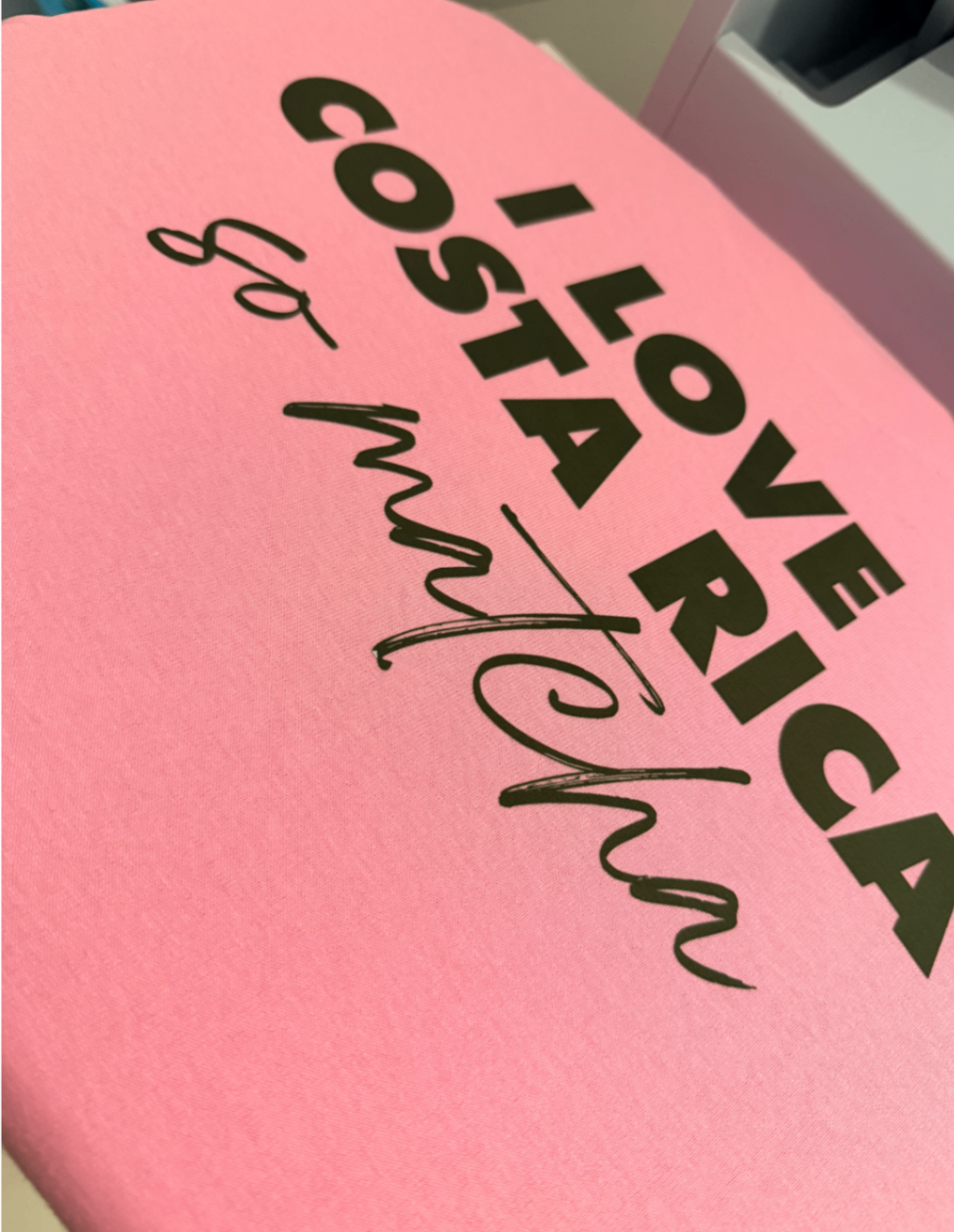 Camiseta I Love Costa Rica go matcha