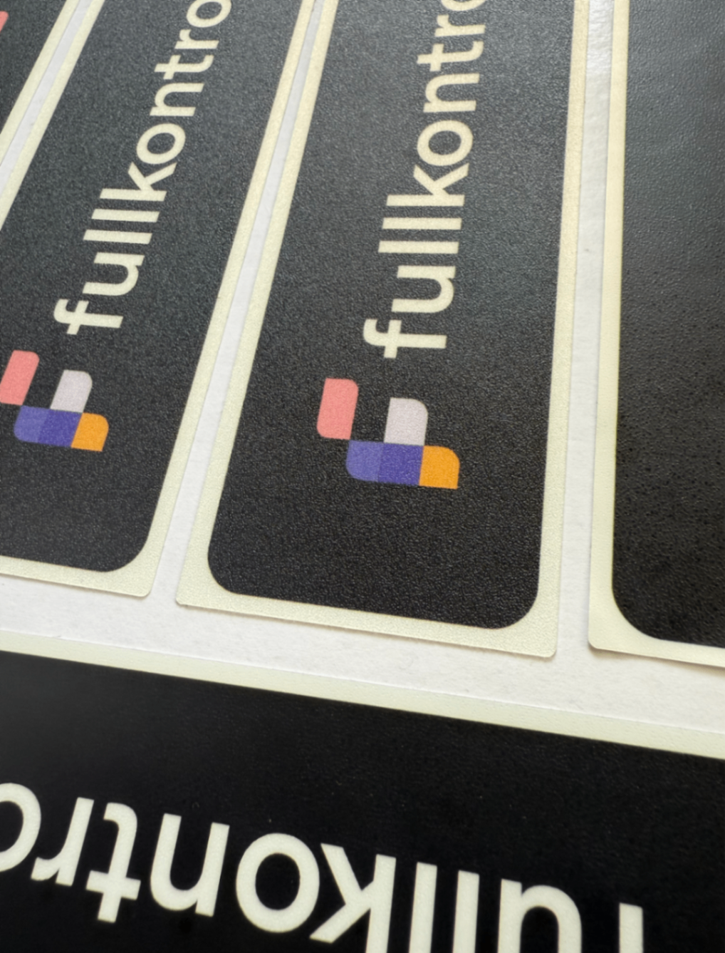 Stickers verticales fullkontrol